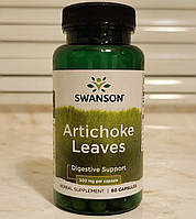 Артишок Swanson Artichoke Leaves 60 капсул для печени