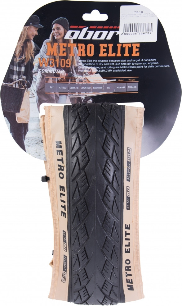 Покришка фолдингова OBOR Metro Elite W3109 700x45C, фото 1