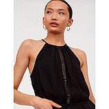 Жіноча чорна майка H&M - 72317 - UK 6 - euro 34, фото 3