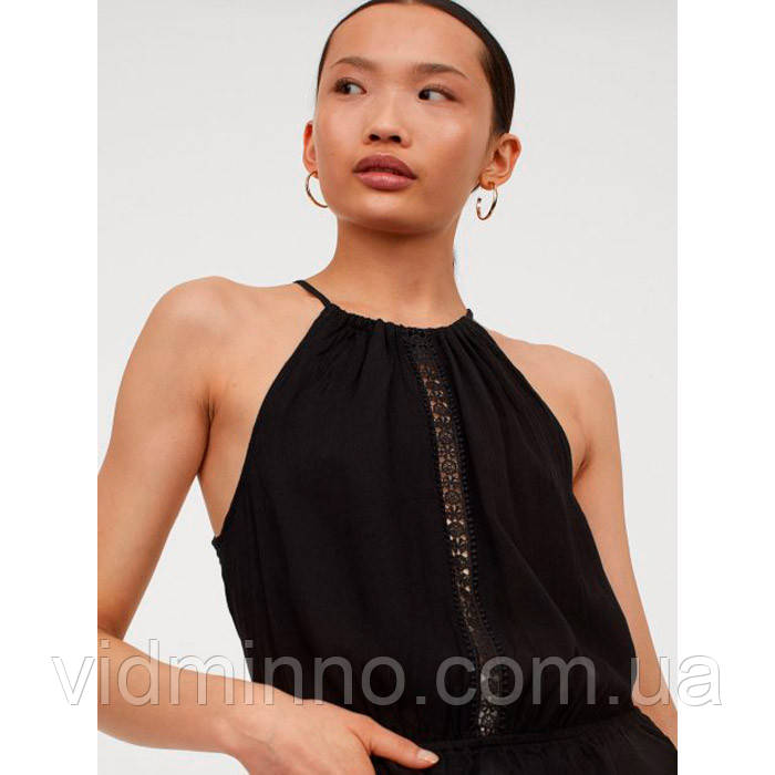 Жіноча майка топ H&M з мереживом UK 6 - euro 34 - р.XS, 72317, фото 1