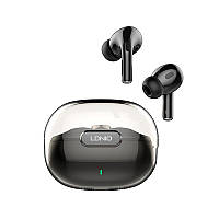 Навушники бездротові Bluetooth LDNIO T02 у кейсі, чорні