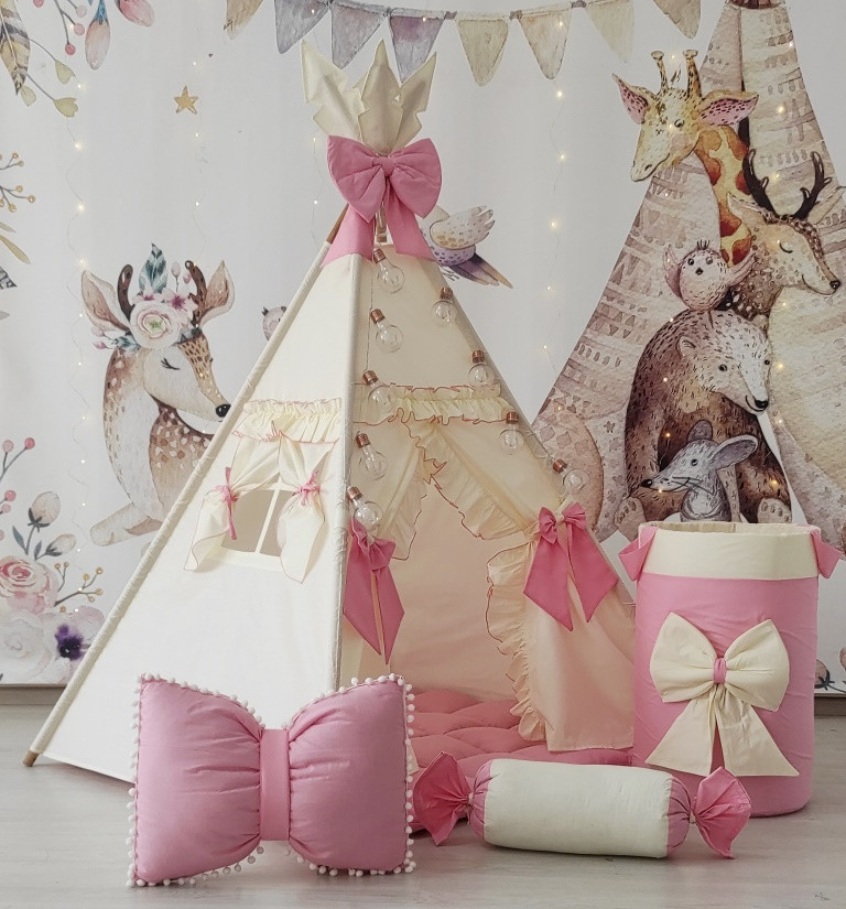 Вігвам Міленіум БОН БОН + кошик для іграшок Повний комплект !, фото 1