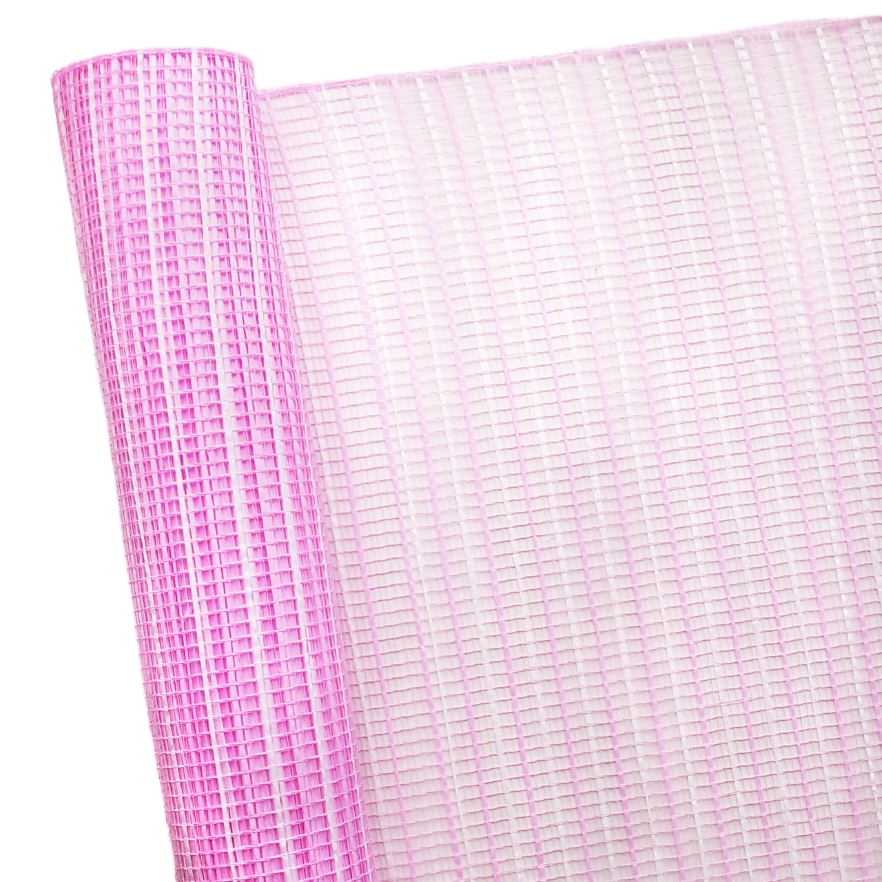 Сітка "SPECIAL" (53 см х 6,5 м) біла+рожева, фото 1