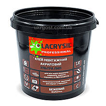 Клей будівельний для підлогових покриттів Lacrysil Ультраліп 1,2 кг