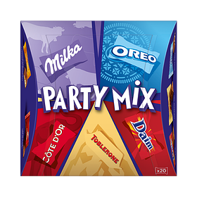 Набір солодощів Milka Party Mix 20s 159g