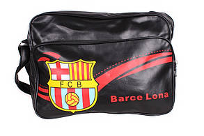 Спортивна сумка зі штучної шкіри sport3027005 чорна