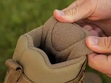 Тактичні Берці Undolini Крейзі American Койот Slimtex Шкіра, фото 5