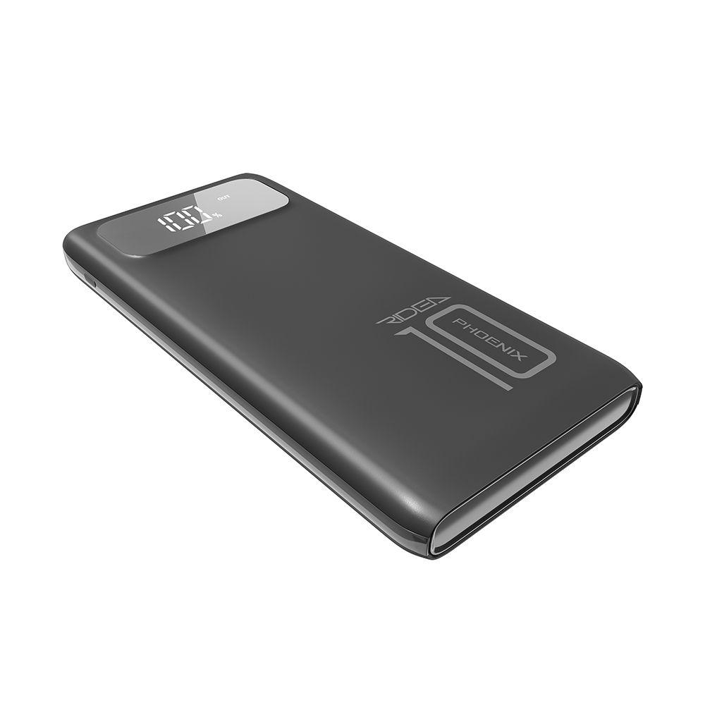 Портативний акумулятор Power Bank Ridea RP-D10L Phoenix10 10W digital display + lamp 10000 mAh