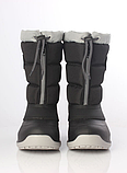 Зимові молодіжні підліткові чоботи на овчині з гумовою калошею Alisa Line чорний розмір 36-41, фото 3