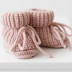 В'язані пінетки для новонароджених Рожеві MagBaby