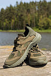 Тактичні Кросівки Undolini Торнадо Сітка Олива, фото 7