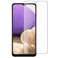 Закалённое защитное стекло на Samsung A14 (SM-A146) прозрачное без рамок А+ 159*70мм
