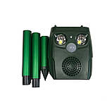 Ультразвуковий відлякувач тварин та птахів на сонячних батареях "СОВА" ECO, фото 3