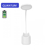 Настільна світлодіодна лампа з аккумулятором Quantum TORINO QM-TL1010 4W 260lm 2300-5000K USB 5V