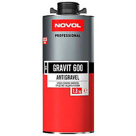 Чорне антигравійне покриття Гравітекс Novol Gravit 600 MS 1,8кг