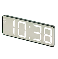 Електронний годинник VST-898-4 USB з термометром і будильником (Білі цифри)