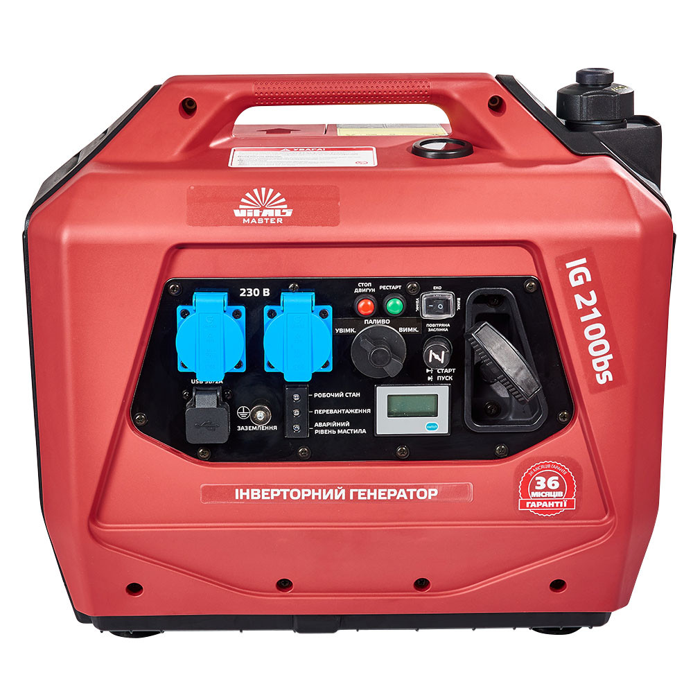 Генератор інверторний Vitals Master IG 2100bs (2,4 кВт)