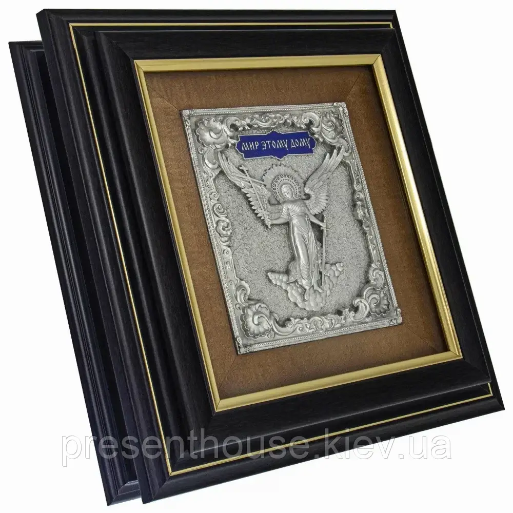 Ключниця настінна "Мир цьому дому" 350х300мм, фото 1