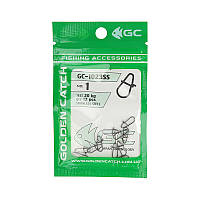 Застежка GC Wide Snap 1023SS №000(12шт)