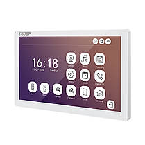 Комплект Wi-Fi домофону 10 дюймів з панеллю виклику SEVEN DP-7517/07Kit white, фото 5