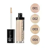 003 Light Beige, Консилер для обличчя Bogenia Velvet Matte Concealer, 6 мл, фото 2