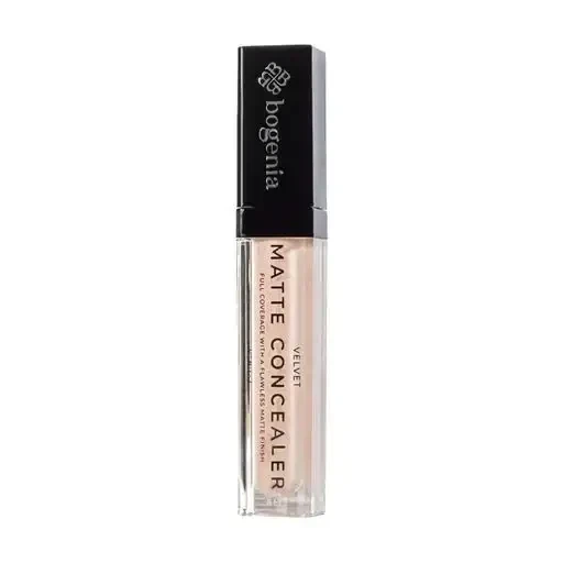 001 Ivory, Консилер для обличчя Bogenia Velvet Matte Concealer, 6 мл ...