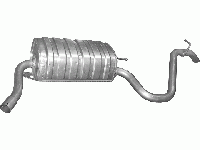 Глушитель Киа Сид хэтчбек 1.6i 16V 2006 - 2009 гг Полмостров