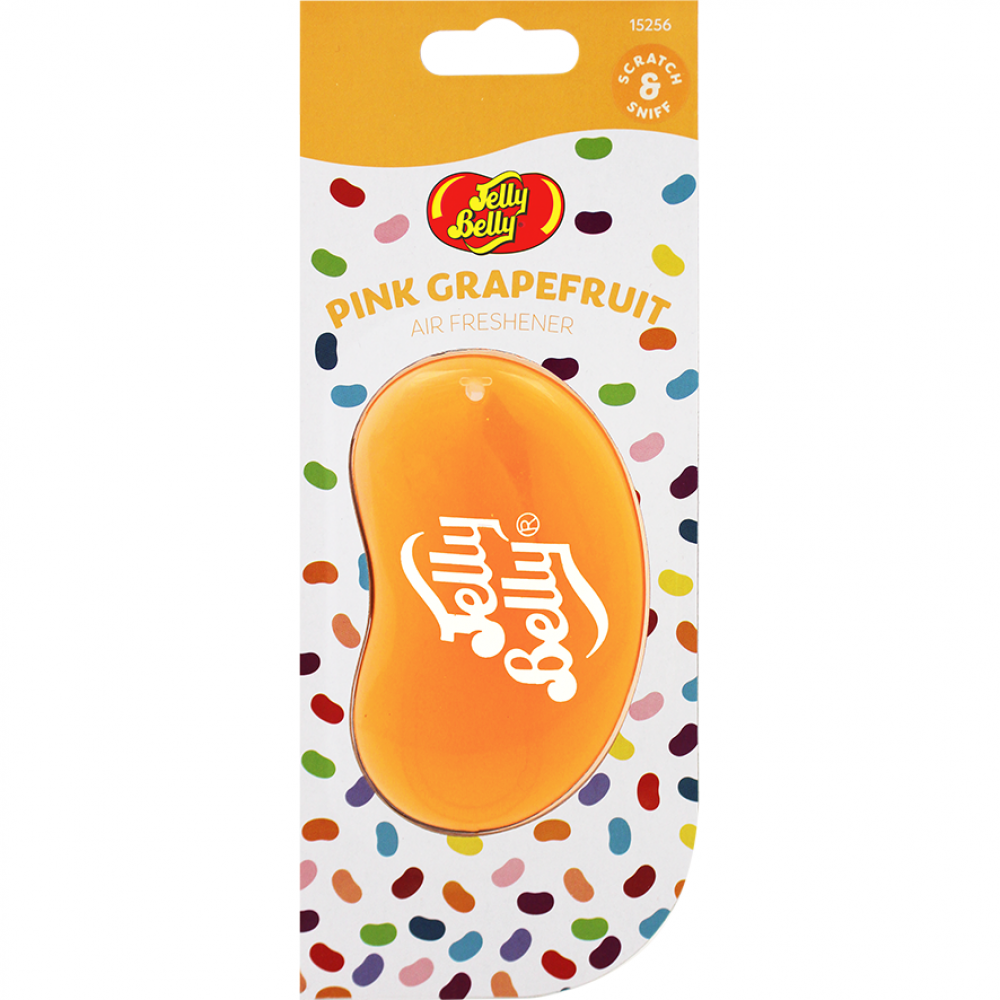 Ароматизатор подвесной Jelly Belly Pink Grapefruit, 18 г Розовый грейпфрут, фото 1