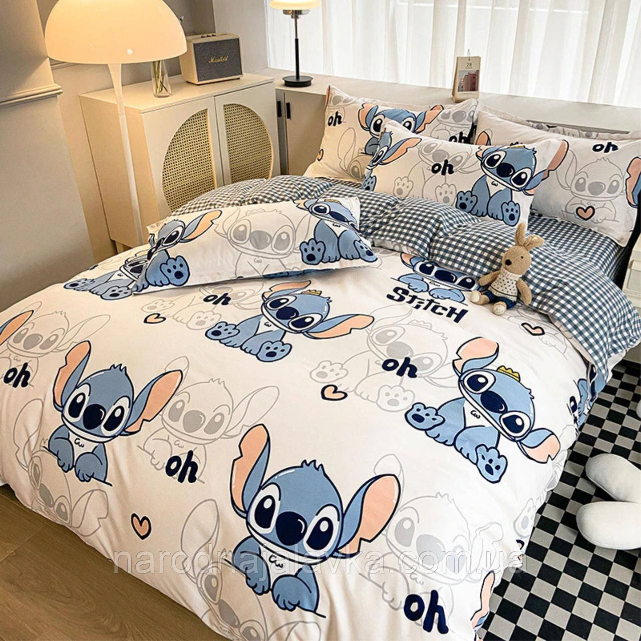 Комплект постільної білизни Стітч Дісней.