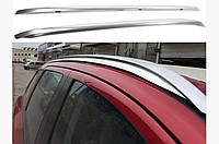 Рейлинги Mitsubishi Outlander 2013- серые интегрированные YH-C-100S
