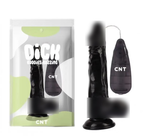 Вібратор на присоску з пультом керування Vibrating Beginner Dildo Black 8.5| Puls69, фото 1