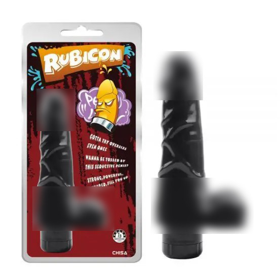 Чорний мультишвидкісний вібратор із мошок Verve Vibe Cock| Puls69, фото 1