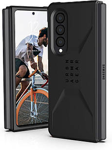 Оригінальний чохол UAG Civillian Series Black для Samsung Galaxy Z Fold 3