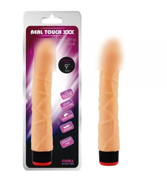 Тілесний вібратор із венами Vibe Cock 9.0 | Puls69, фото 1