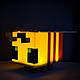 Світильник - нічник бджола Minecraft Жовтий, фото 2