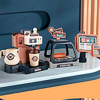 Ігровий набір Кав'ярня 41 деталь 3 в 1  Синій