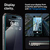 Захисне скло Spigen для iPhone 15 Pro - EZ FIT GLAS.tR (2 шт), Clear (AGL06892), фото 6