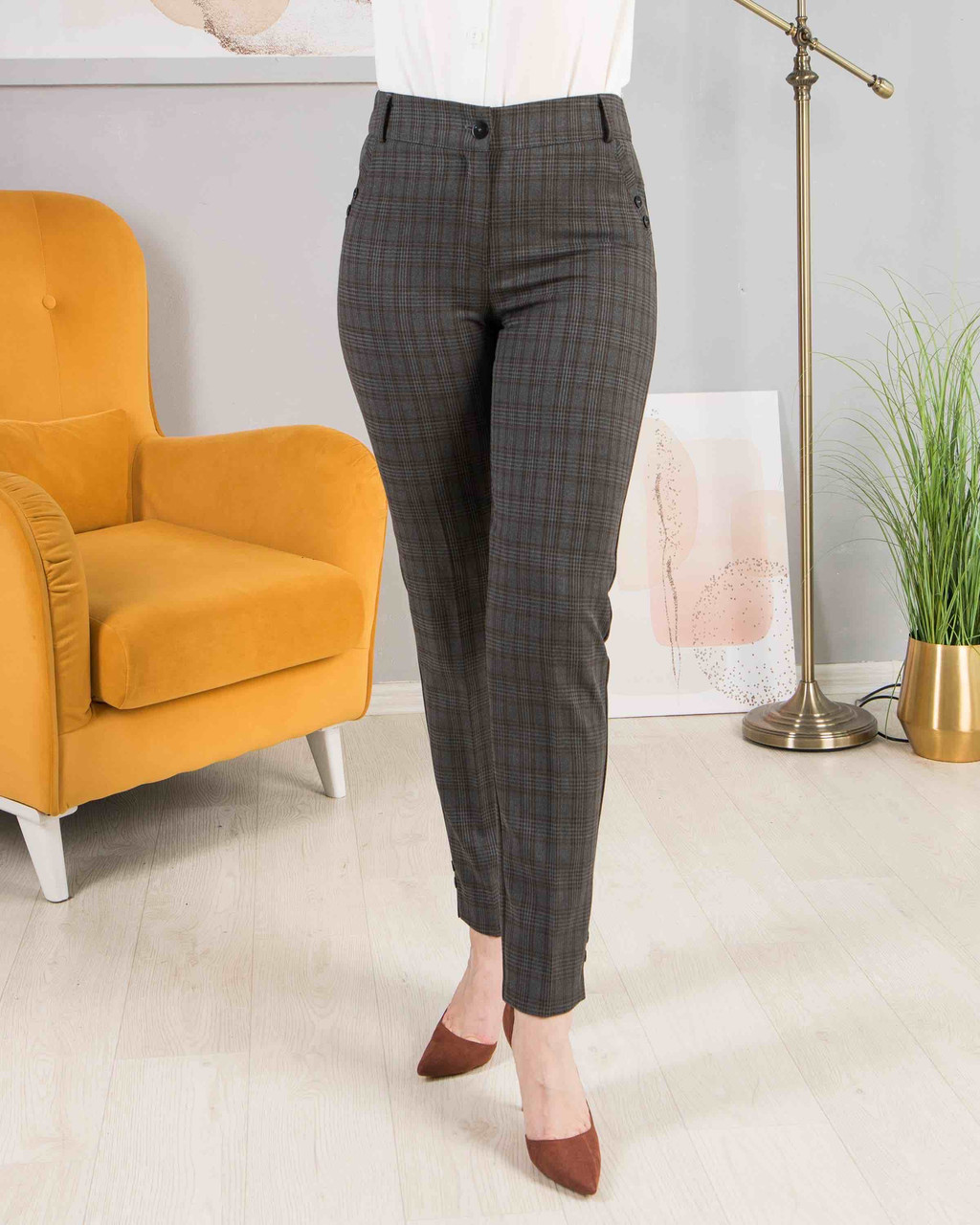 Класичні зручні жіночі брюки.  Розміри 46 -58