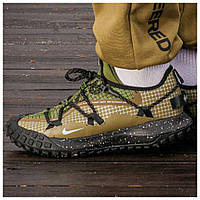 Мужские кроссовки Nike ACG Mounth Low Gore-Tex Khaki Mountain Fly, хаки кроссовки найк асг маунтин гор текс