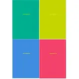 Блокнот, записник ШКОЛЯРИК (А5, середній, у ЛІНІЮ, обкл. тверда SOFT TOUCH, колір в асортименті), фото 7