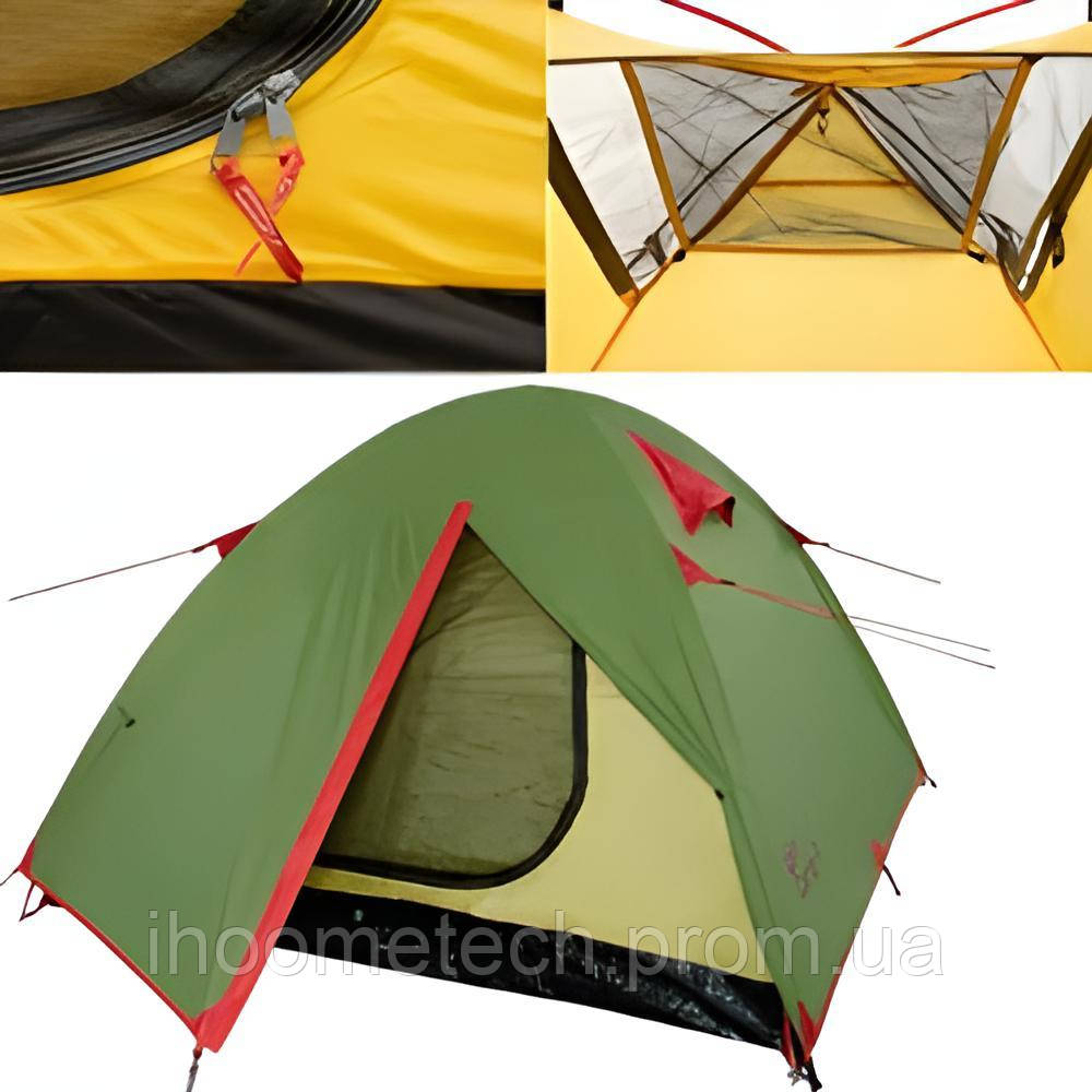 Палатки для отдыха Lite TLT-007 06 Палатки для охоты 3 местную ( Двухслойные палатки) Карпова палатка - фото 1 - id-p1961229293