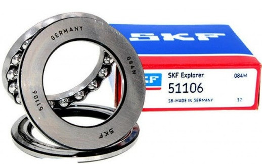 Упорний підшипник 51106 SKF