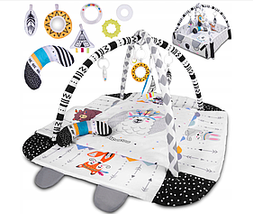 Килим інтерактивний розвиваючий навчальний  Ricokids Boho 110 x 100 см