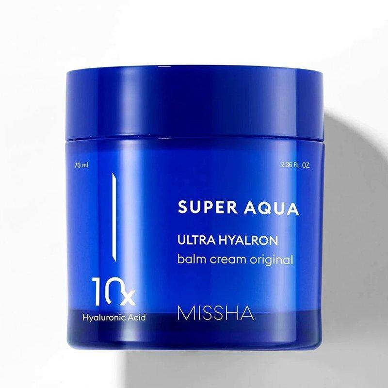 Крем з гіалуроновою кислотою Missha Super Aqua Ultra Hyalron Balm Cream Original 70 мл, фото 1