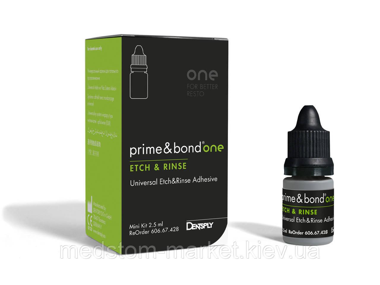 Prime&Bond ONE ETCH & RINSE / Прайм енд бонд Ван / 2,5 мл   Dentsply Sirona