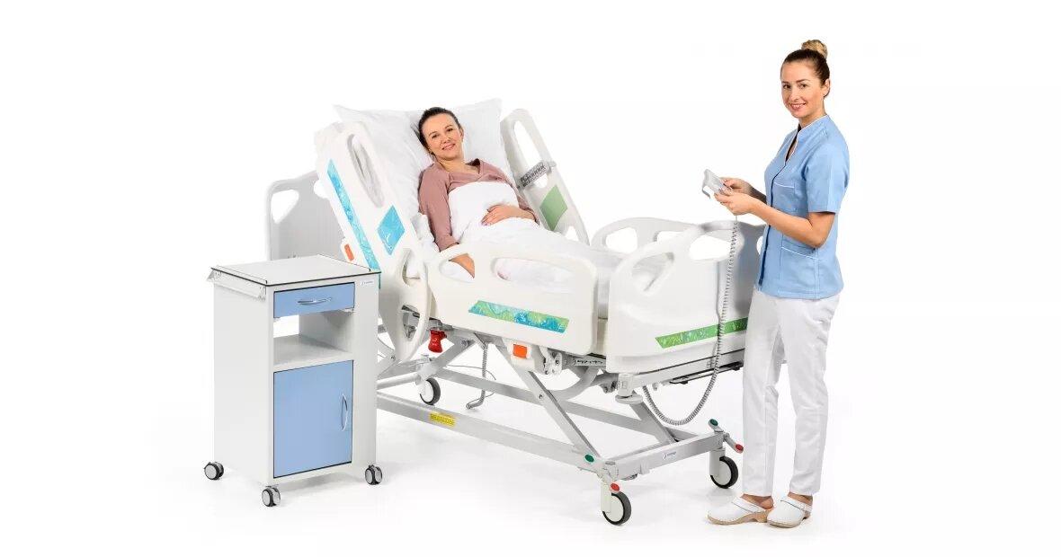 ЛІЖКО МЕДИЧНЕ ФУНКЦІОНАЛЬНЕ AQUILA II Comfort, виробництво ЄС (розширена комплектація)