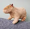 М'яка іграшка Капібара 20 см Capibara, іграшка Капібара Водосвинка Коричнева, фото 7