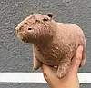 М'яка іграшка Капібара 20 см Capibara, іграшка Капібара Водосвинка Коричнева, фото 6