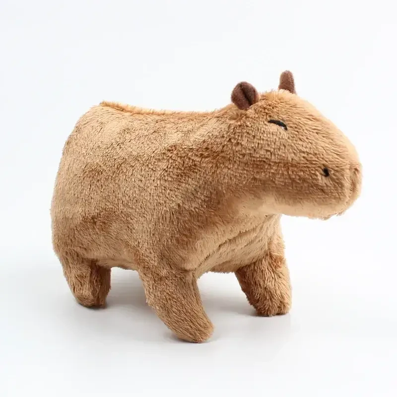М'яка іграшка Капібара 20 см Capibara, іграшка Капібара Водосвинка Коричнева