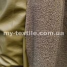 Кожзам на хутрі Тедді Хакі, фото 3